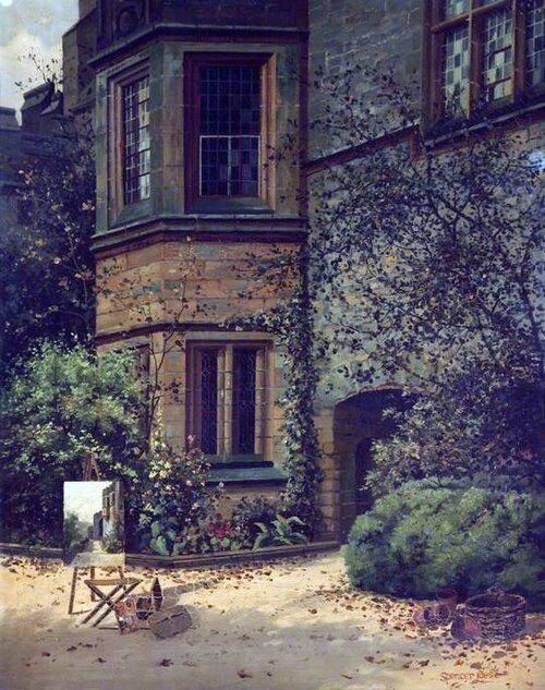 Haddon Hall, Derbyshire, Dorothy's Doorway, , Spencer Leese