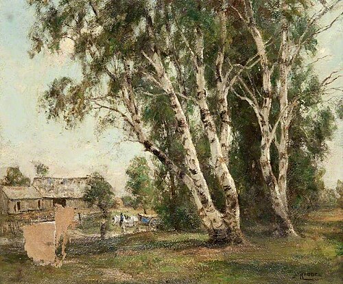 Man Driving a Cart, 1874, James Riddel