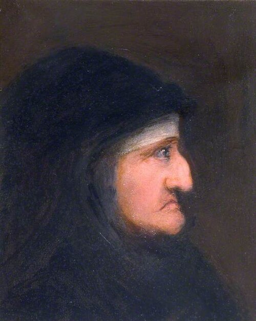 Portrait of an Old Woman, 1897, Mary Hardy