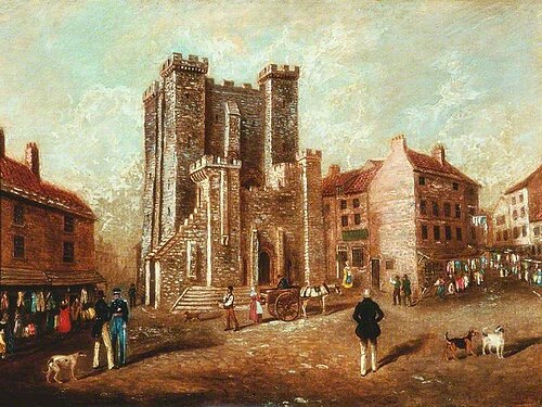 The Keep, Newcastle upon Tyne, 1830, James Russell Ryott