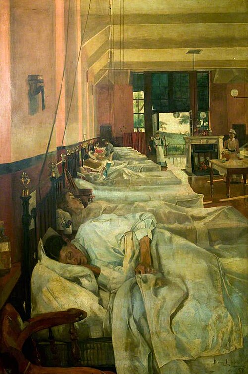 Ruston Ward, Lincoln County Hospital, 1891, Mary Henrietta Dering Curtois