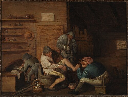 De voetoperatie., 1647, Anthonie Victoryns
