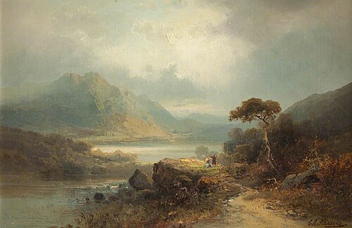 Landscape, , Emil Axel Krause