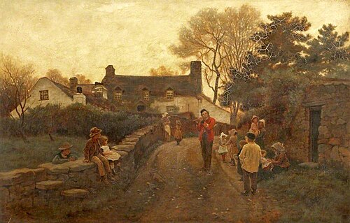 The Old Soldier, 1884, James Smith Morland