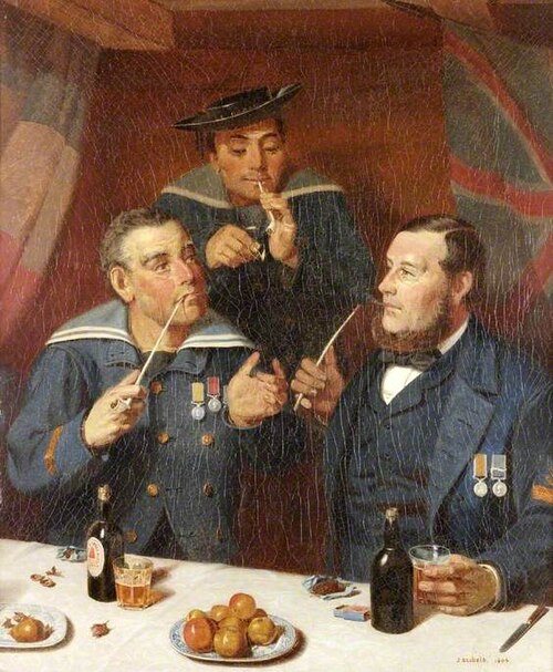 Pipe of Peace, 1864, James Stokeld
