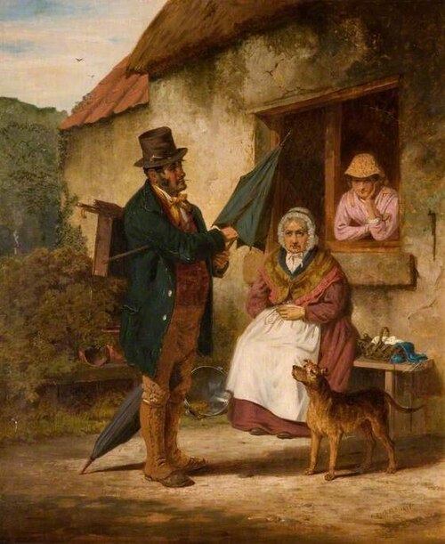 Giving an Estimate, 1877, James Stokeld
