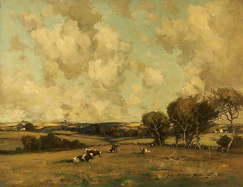 Ayrshire Pastoral, 1910, James Taylor Brown