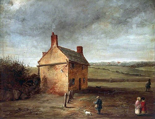 Old Cottage in Islington, 1822, , James Taylor Eglington