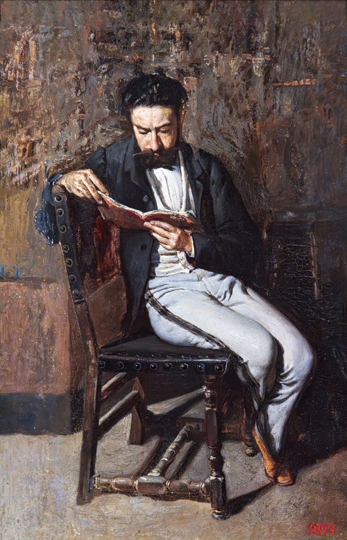 portrait d'un sculpteur, 1870, Emilio Casals y Camps