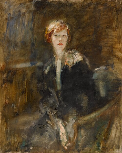 Portrait Of A Girl With Red Hair, , Mary McEvoy