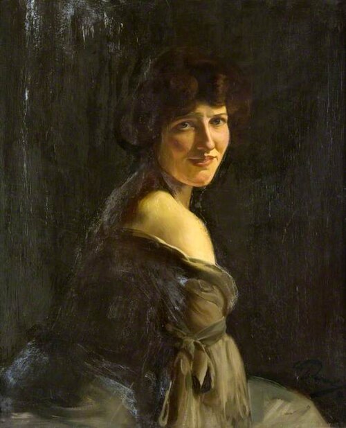 Head of a Lady, , James Torrance