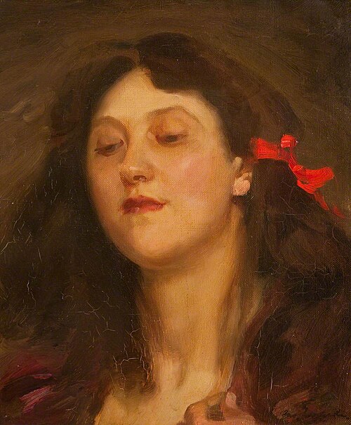 The Head of a Girl, , James Torrance