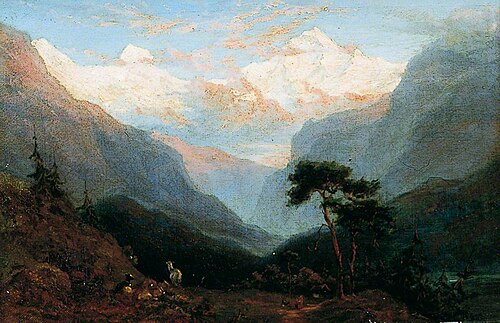 Vale of Lauterbrunnen, Switzerland, , James Trout Walton