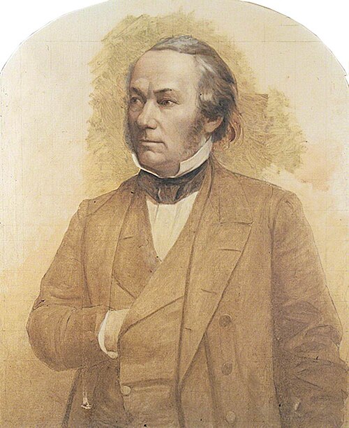 Richard Cobden, 1861, Emma A. Novello