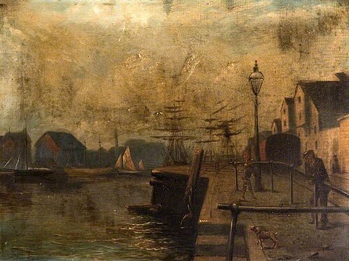 Poole Quay, Dorset, , James Walter Gibbs