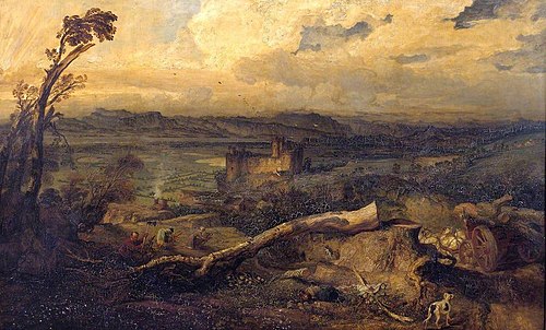 Harlech Castle, 1808, James Ward