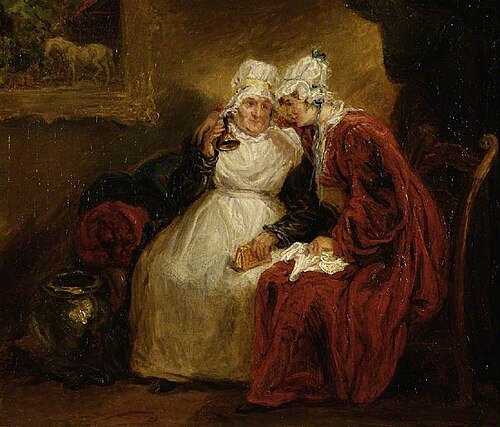 Sketch for 'The Family Compact', 1834, James Ward