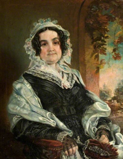 Elizabeth Cunnington (1789–1866), 1840, James Waylen