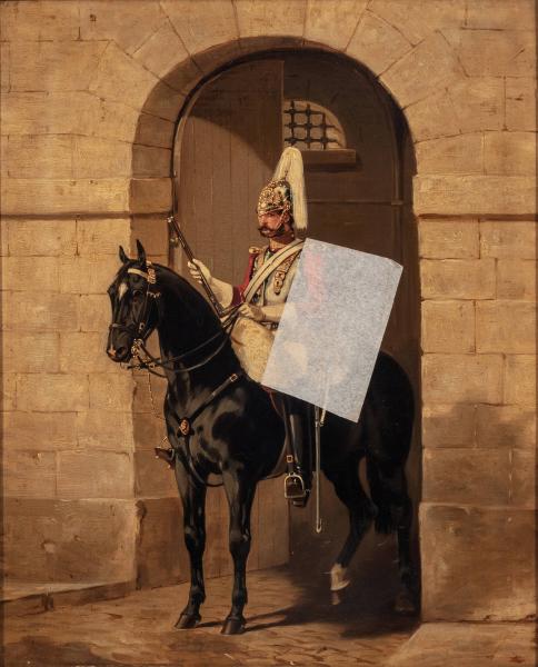 English Horse Guard, Sentinel, , James William Glass