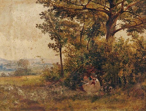 Under the Trees, 1864, James William Walker