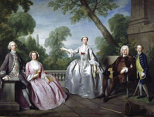 The Andrews Family, 1749, James Wills