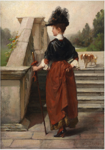 A Young Lady, 1890, Stephen Catterson Smith the younger