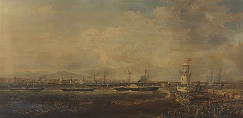 Queen Victoria's Departure from Queenstown, Ireland, 10 August 1849, , Matthew Kendrick