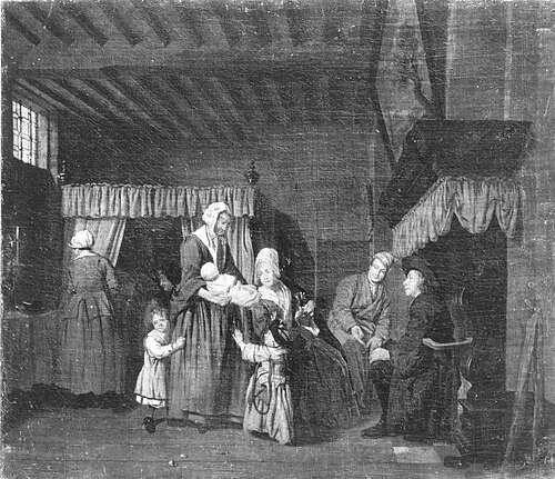 Das Neugeborene, 1705, Jan Baptist Lambrechts