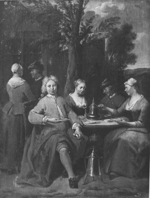 Kaffeegesellschaft, 1705, Jan Baptist Lambrechts