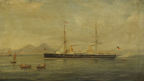 HMS Inflexible, 1850, 