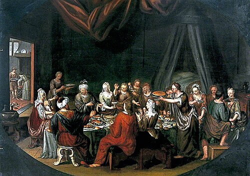 The Marriage Feast, , Jan Thomas van Kessel
