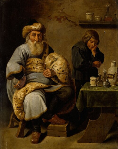 The dentist, 1709, Jan Thomas van Kessel