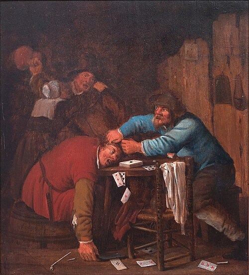 The cheater, 1709, Jan Thomas van Kessel