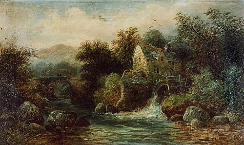 Pandy Mill, Betws-y-Coed, 1890, Erasmus Walter Ellis