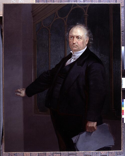 Portrait of a man, 1875, William Williams