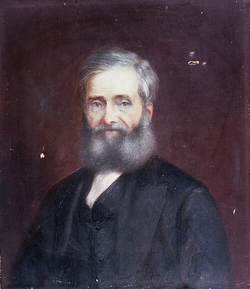 Portrait of a minister, 1874, William Williams