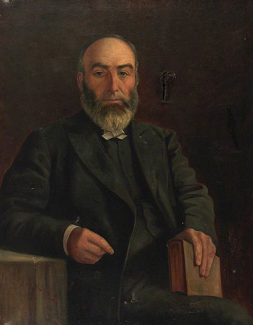 Portrait of an Unidentified Minister, 1900, William Williams