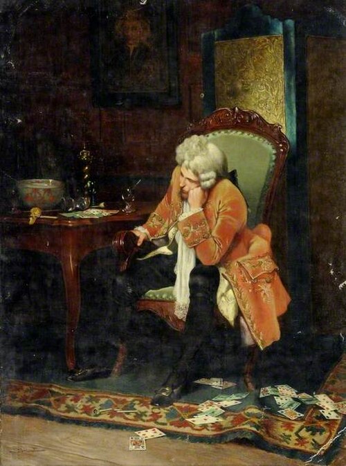 End of the Game, 1888, Stephen Samuel Lewin
