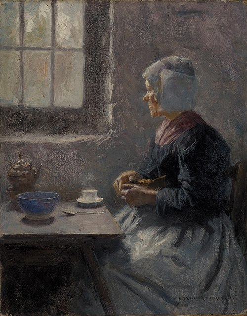 Watching, 1896, Stephen Seymour Thomas
