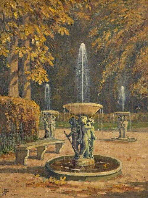 A Garden with Three Fountains, , Janet C. Fisher