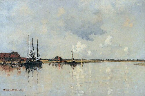Walberswick, Suffolk, 1891, Arnold Priestman