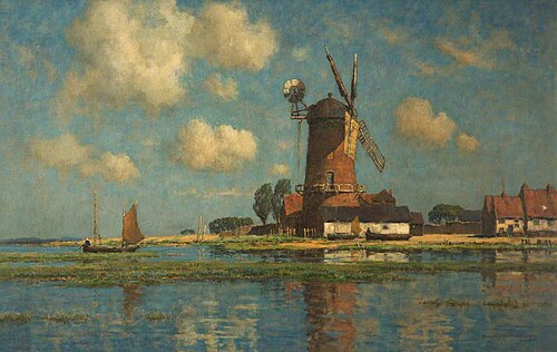 The Windmill, 1911, Arnold Priestman