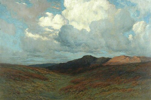 Moorland, 1907, Arnold Priestman