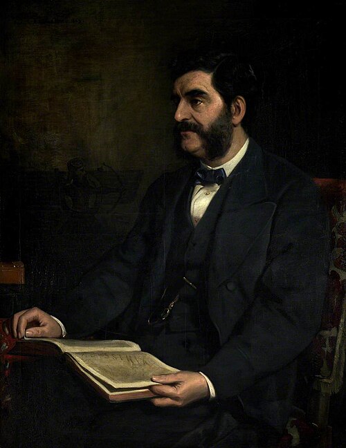 Hormuzd Rassam (1826–1910), 1869, Arthur Ackland Hunt