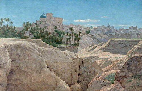 Elche near Alicante, Spain, 1872, Arthur Ditchfield