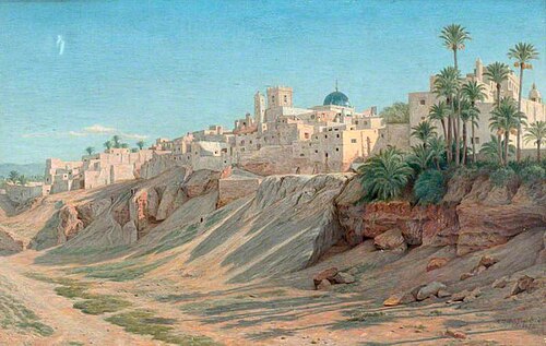 Elche near Alicante, Spain, 1872, Arthur Ditchfield