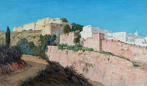 The Casbah and the Ravine of the Centaur, Algiers, 1873, Arthur Ditchfield