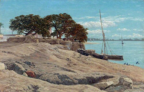 On the Nile near Cairo, 1894, Arthur Ditchfield