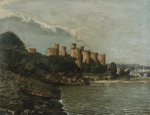 Conway Castle, 1880, Arthur Edward Whitehouse