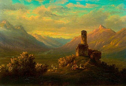 Landscape: Scene in a Valley, , Jean Bryner